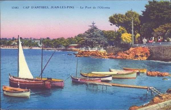Cap d'Antibes, Juan-les-Pins - Le Port de l'Olivette