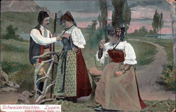 Schweizertrachten (Luzern) Vorderseite