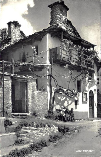 Casa ticinese Vorderseite