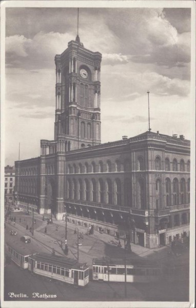 Berlin, Rathaus Vorderseite