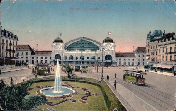 Gare de Bâle Vorderseite