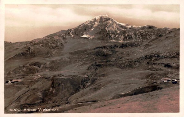 Aroser Weisshorn Vorderseite