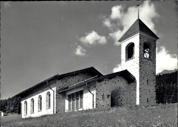 Lenzerheide, Evang. Kirche Vorderseite