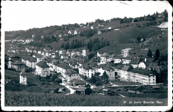 Le Locle, Quartier Neuf Rückseite