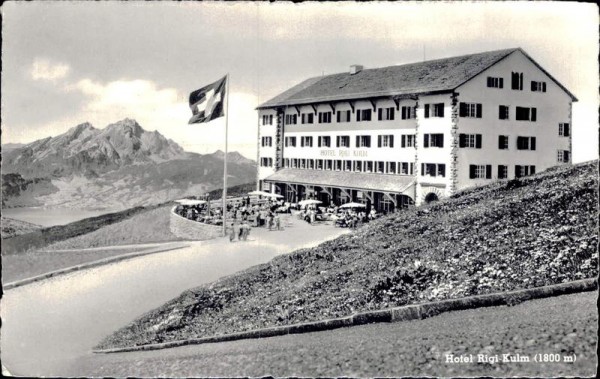 Hotel Rigi-Kulm (1800 m) Vorderseite