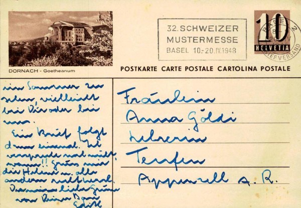Dornach, Goetheanum Vorderseite