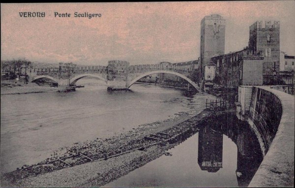 Verona - Ponte Sealigero Vorderseite