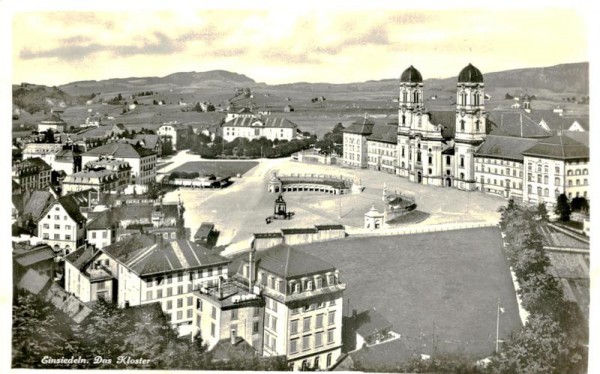 Einsiedeln, Das Kloster Vorderseite