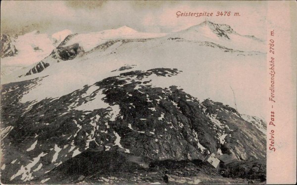 Stelvio Pass (2760 m) Vorderseite