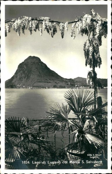 Lago di Lugano - Monte S. Salvatore Vorderseite