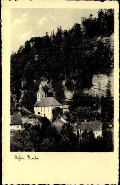 Oybin - Kirche Vorderseite
