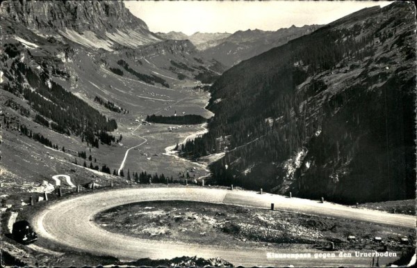 Klausenpass Vorderseite