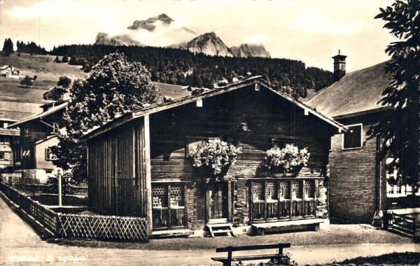 Wildhaus. Zwinglihaus Vorderseite