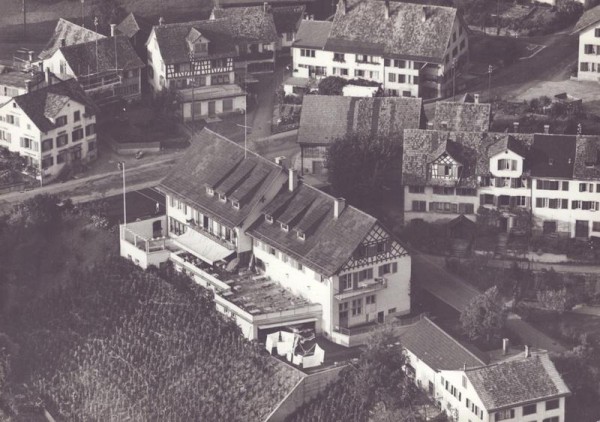 Gasthof u. Metzgerei Fam. M. Bachmann, Stäfa/ZH  -  Flugaufnahmen Vorderseite