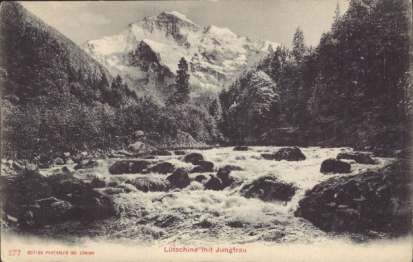 Lütschine mit Jungfrau