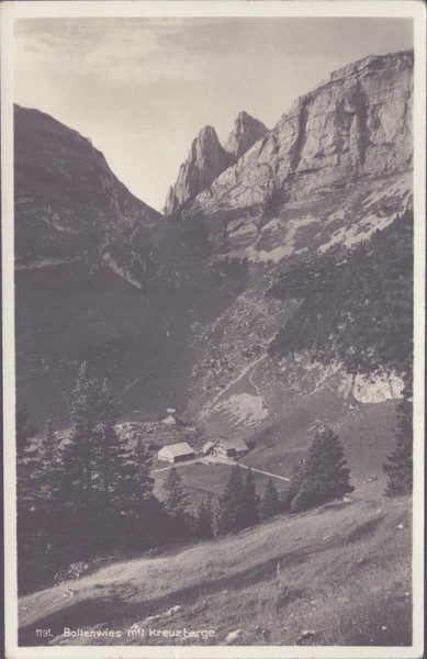 Bollenwies mit Kreuzberge Vorderseite