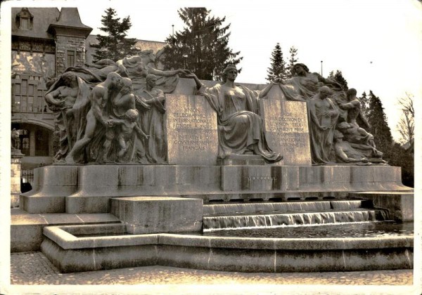 Welttelegraphendenkmal, Bern Vorderseite
