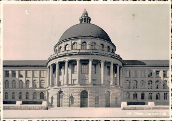 Polytechnikum (Zürich) Vorderseite