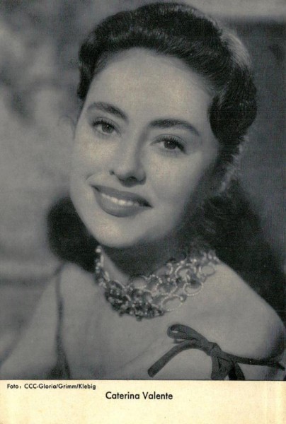 Caterina Valente Vorderseite