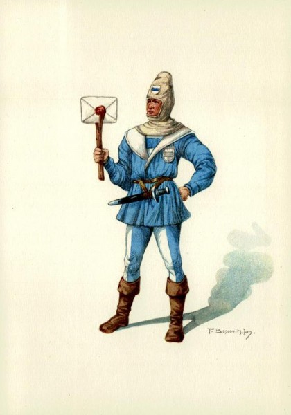 Standesläufer von Zug, F.Boscovitsiun Vorderseite