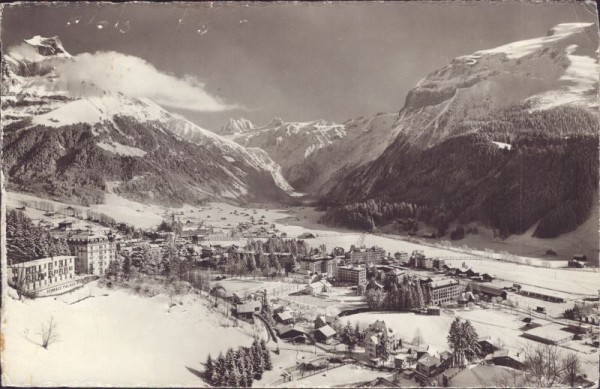 Engelberg mit Hahnen, Spannörter und Titlis