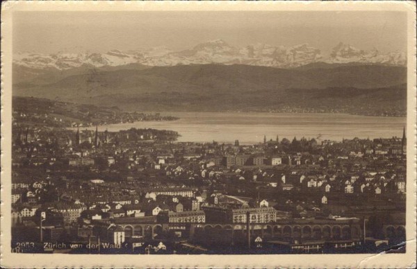 Zürich von der Waid Vorderseite