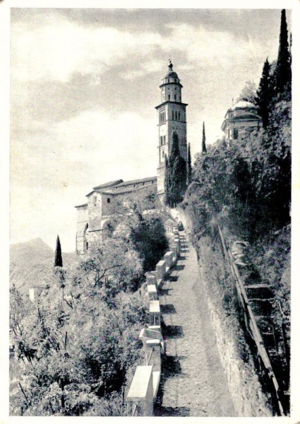 Morcote. Chiesa. 1932 Vorderseite