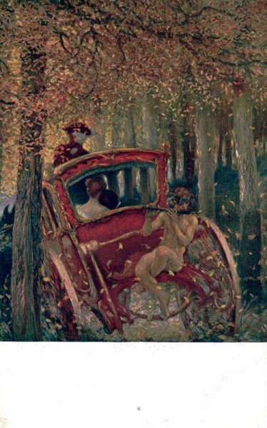 Gaston la Touche, auf der Hochzeitsreise Vorderseite