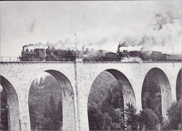 Degersheim, Dampflokifest 1972, Ausflug Vorderseite