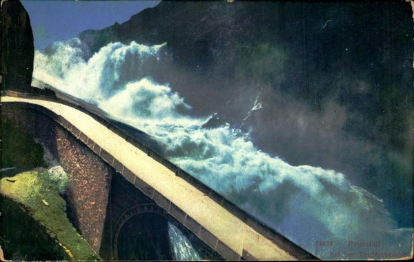 Teufelsbrücke/Reussfall Vorderseite