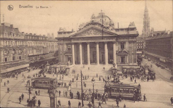 Bruxelles, Brüssel, La Bourse