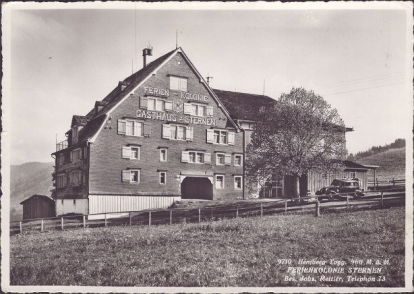 Ferienkolonie Sternen, Hemberg