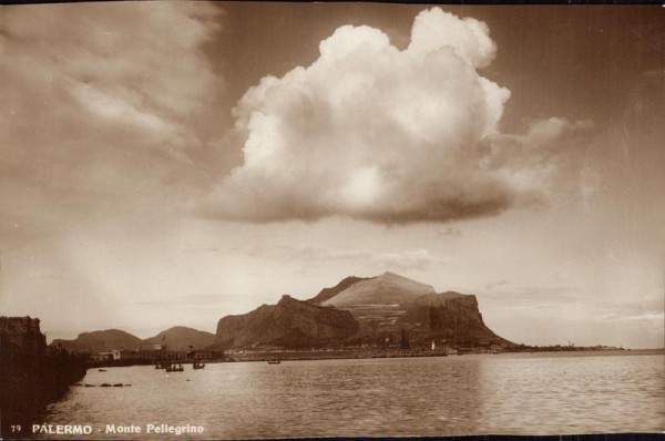Palermo, Monte Pellegrino Vorderseite