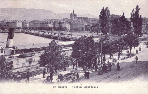 Genève - Pont du Mont-Blanc