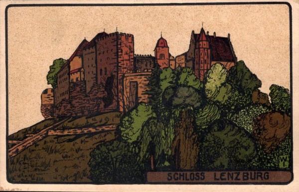 Schloss Lenzburg Vorderseite