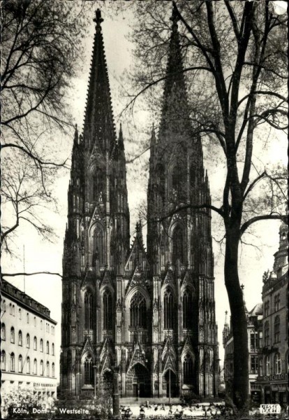 Kölner Dom Vorderseite