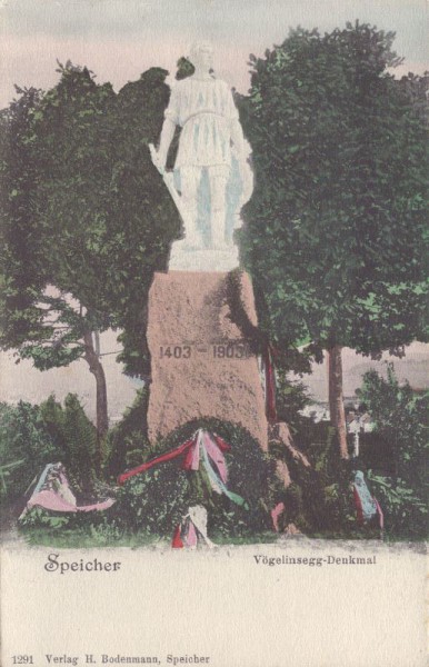 Speicher, Vögelinsegg-Denkmal