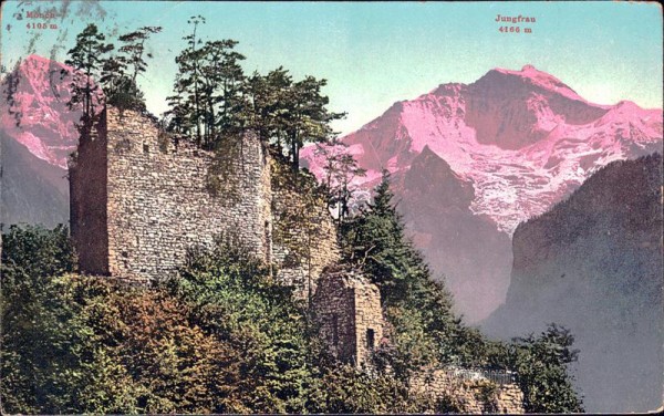 Ruine Unspunnen, Interlaken Vorderseite