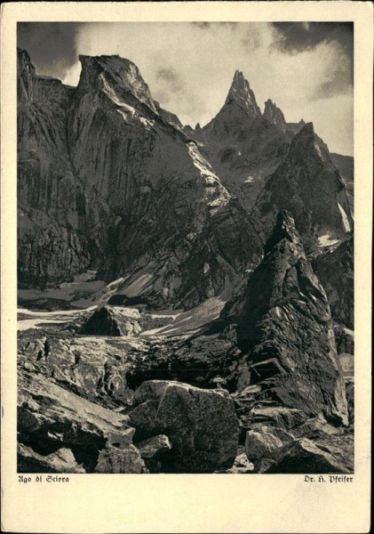 Bündner Alpen Vorderseite