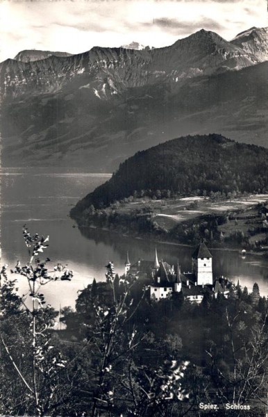 Spiez, Schloss Vorderseite
