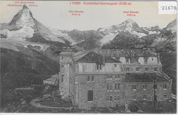 Kulmhotel-Gornergrat - Matterhorn