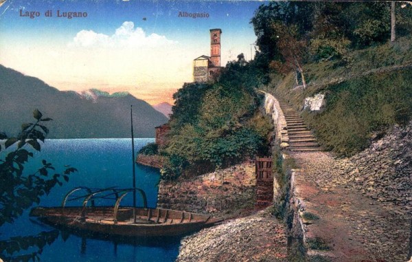 Lago di Lugano, Albogasio Vorderseite