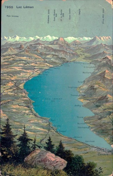 Lac Léman Vorderseite