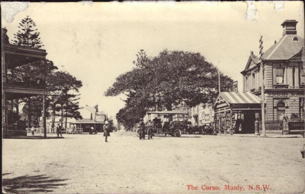 Manly, the Corso, N.S.W