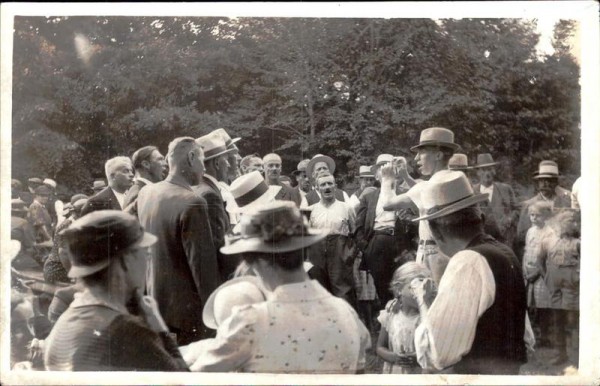 Rafzerfelder Vereinstagung auf der Burg, 1937 Vorderseite