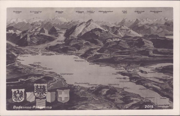 Bodensee-Panorama Vorderseite