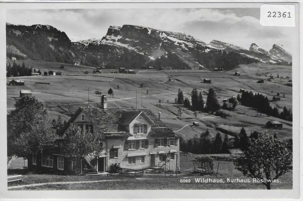 Wildhaus - Kurhaus Rösliweid