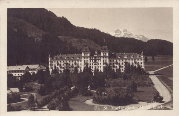 St. Moritz-Bad Hotel Kurh