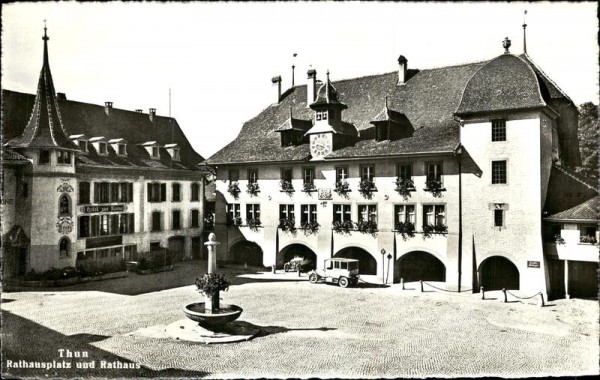Thun, Rathausplatz Vorderseite