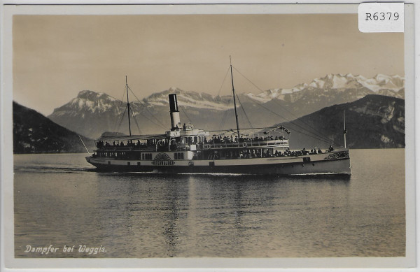 Dampfer Unterwalden bei Weggis